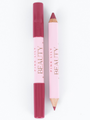 Pink Lily Beauty Double Bloom Dual Lipstick & Lip Liner - Pink Sorbet