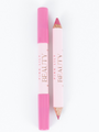 Pink Lily Beauty Double Bloom Dual Lipstick and Lip Liner - Candy Rose