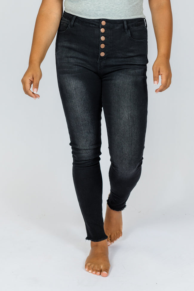 Chelsie Black Skinny Jeans