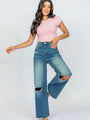 Kelsea Medium Wash Wide Leg Jeans