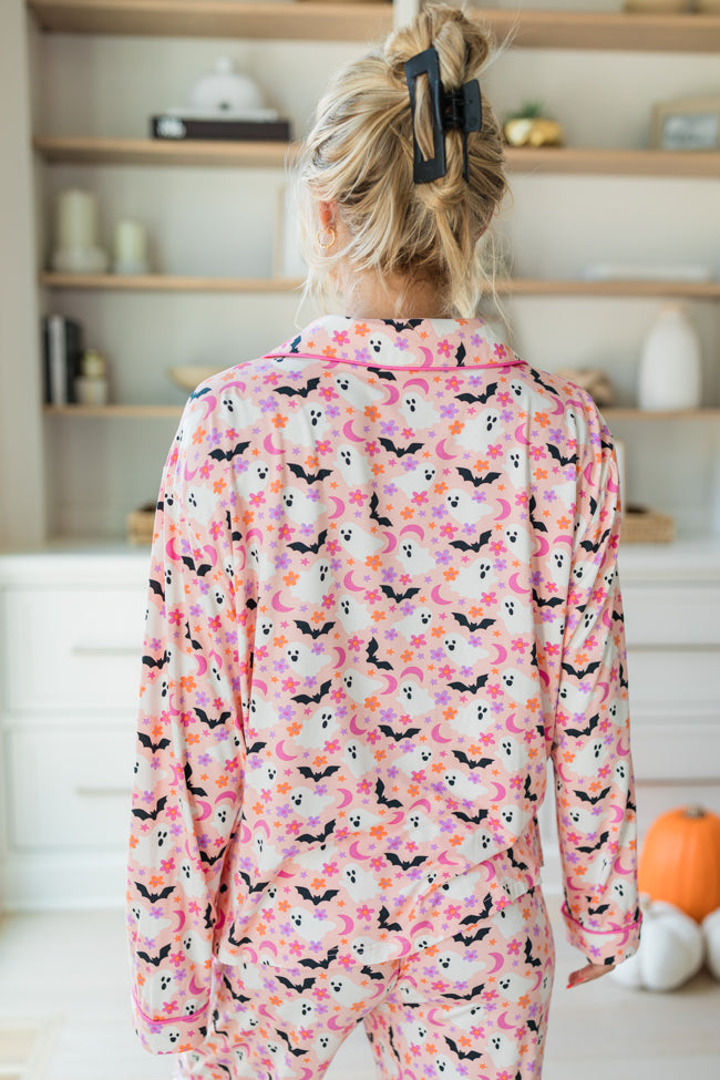 Under The Stars In Haunted Honey Bamboo Pajama Top FINAL SALE