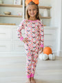 Kid's Under The Stars In Haunted Honey Girly Bamboo Pajama Set FINAL SALE