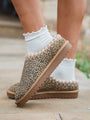 Sydney Leopard Short Slip-On Bootie