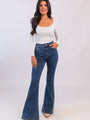 Maren Dark Wash Stretchy Flare Jeans