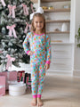 Kid's Under The Stars In Christmas Cheer Bamboo Pajama Set FINAL SALE