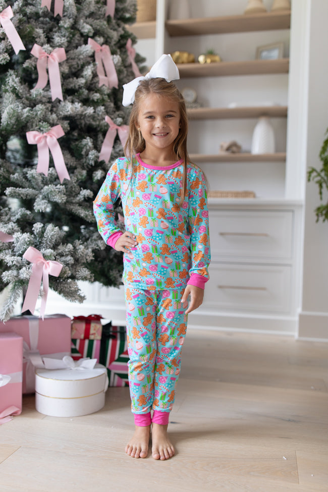 Kid's Under The Stars In Christmas Cheer Bamboo Pajama Set FINAL SALE