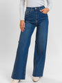 Kelsea Dark Wash Wide Leg Jeans