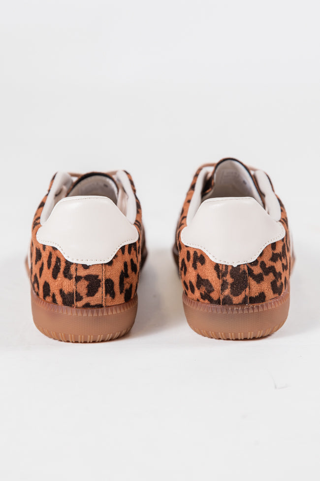 Lunden Double Stripe Cheetah Sneaker