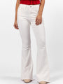 Maren White Stretchy Flare Jeans FINAL SALE