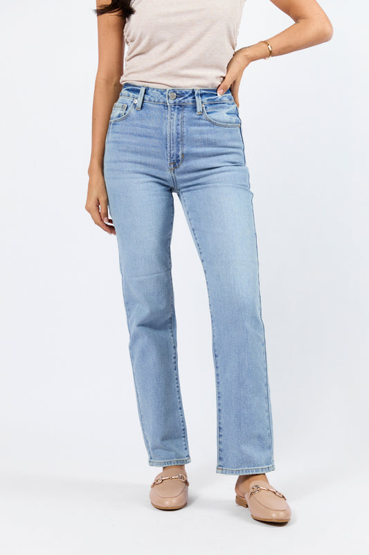 Eden Light Wash Straight Leg Jean