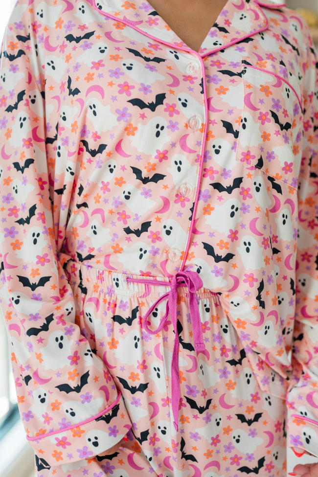 Under The Stars In Haunted Honey Bamboo Pajama Top FINAL SALE