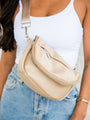 Active Taupe Crossbody Bag