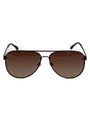 Jade Metallic Brown Sunglasses FINAL SALE