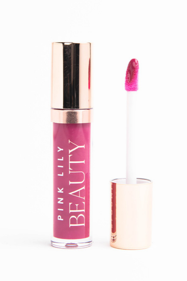 Pink Lily Beauty Blooming Gloss Tinted Lip Oil - Polished Pum