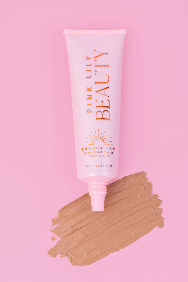 Pink Lily Luxury Tan Luminizing Body Lotion - Sunkissed Glow