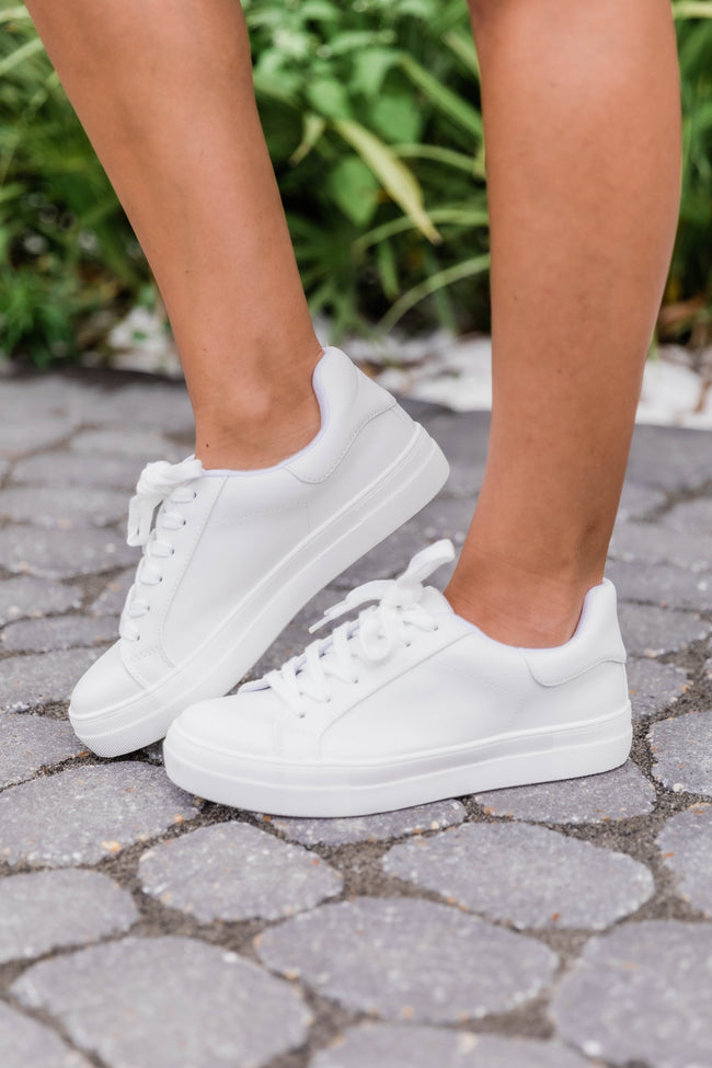 The Jenny White Solid Sneakers