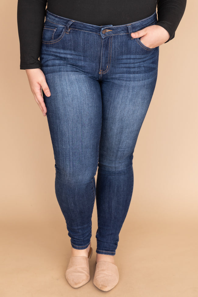 Willa Dark Wash Skinny Jeans FINAL SALE