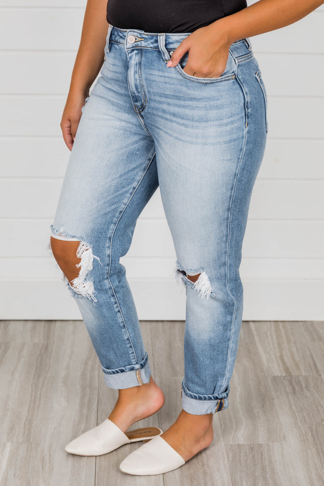 Lesley High Waisted Mom Jeans FINAL SALE