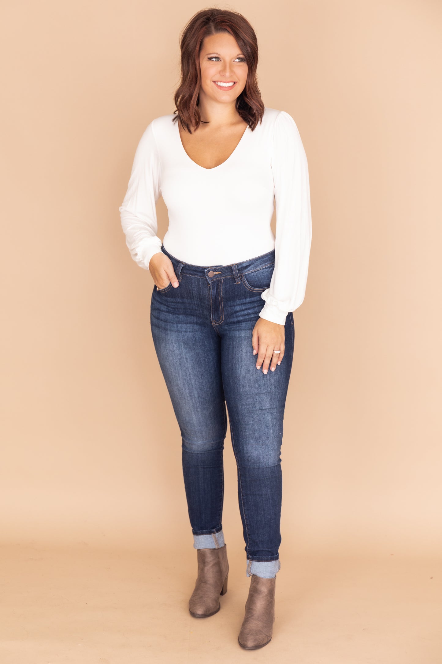 Willa Dark Wash Skinny Jeans FINAL SALE