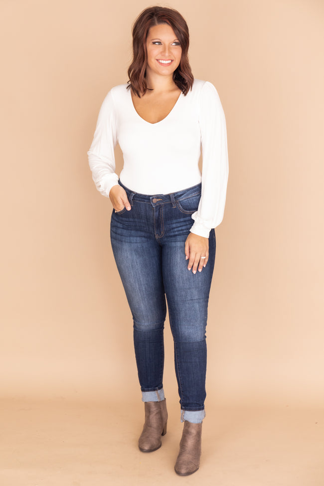 Willa Dark Wash Skinny Jeans FINAL SALE